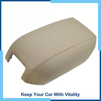 Pack (1) Center Console Cover Lid Armrest Cover Pad For Volvo XC90 04-14 Beige • $33.49