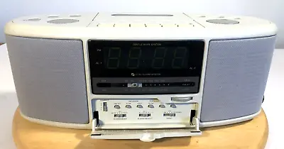 Vintage 90's Zenith Am/Fm Stereo Cassette Radio Dual Gentle Alarm Tested • $59