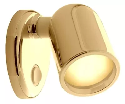 FriLight 9005 Tube12LED Marine 12V LED Tube Bulkhead Wall Gold Reading Light • $69.95