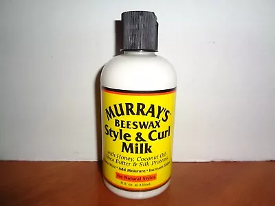 Murray's BeesWax Style & Curl Milk With Honey Coconut Oil Shea Butter & Silk 8oz • $11.25