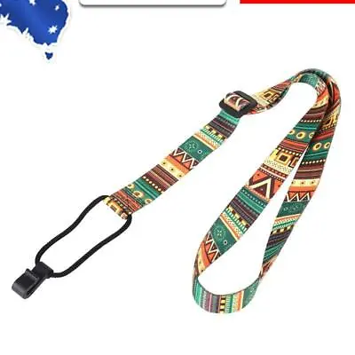 $7.89 • Buy Adjustable Thermal Transfer Ribbon Ukulele Strap Belt Durable Guitar Sling AU
