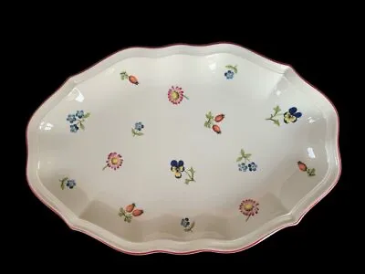 Villeroy & Boch Petite Fleur Relish/Gravy Underplate Multi Flower Sprigs • $22.46