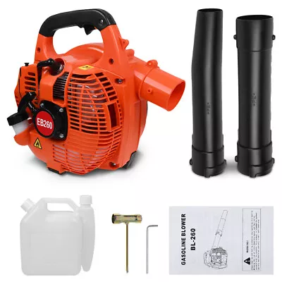 £60 • Buy Petrol Leaf Blower 26cc 2-Stroke Engine Cordless Handheld Garden Yard Outdoor UK