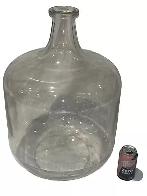 VTG Lg 12 Gallon Corning Pyrex Glass 1595 Solution Bottle Carboy Shape 45.5 L • $795