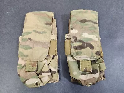 LOT Of 2 Eagle Industries Single Mag Holds 2 BELT Pouch Multicam MP1 5CCA • $57