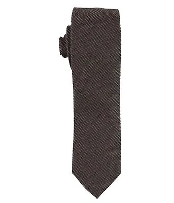 Bar III Mens Slim Self-tied Necktie Brown One Size • $23.54