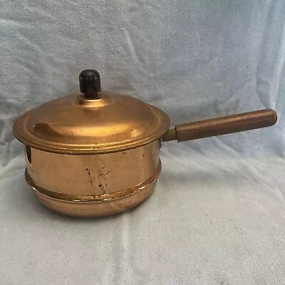 VTG Copper Ware Cookware Pan: Made In Italy By Bongusto: Includes Pot & Lid 3L • $5.99