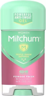 Mitchum For Women Power Gel Anti-Perspirant Deodorant Powder Fresh 2.25oz 2Pack • $10.99