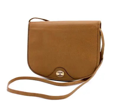 Christian Dior Shoulder Bag Crossbody Bag Honeycomb Beige Vintage Authentic • $268.99