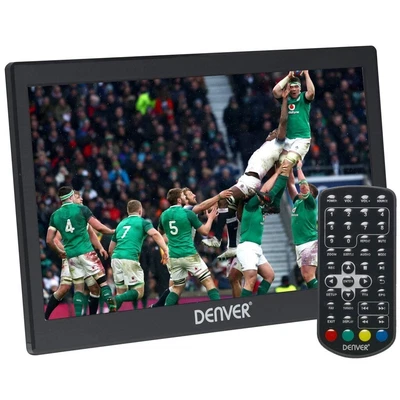 £109.99 • Buy Portable TV Freeview HDMI 10 Inch Mains, 12v & Built In Battery  Denver LED-1032