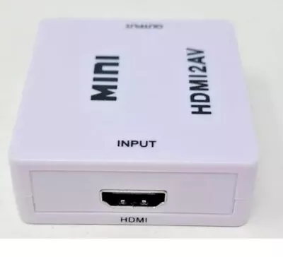 HDMI2AV Mini Converter HDMI To AV Adapter HDMI To RCA 1080P HD Video Audio • $8
