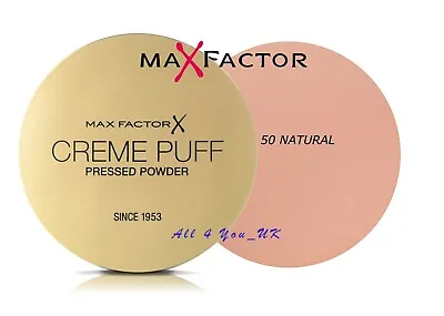 £5.45 • Buy Max Factor Creme Puff Compact Powder - Please Choose Your Shade