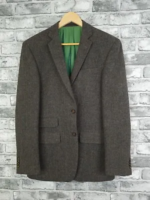 Holland Esquire Blazer Size 40 R Moon Tweed Jacket • £84.99