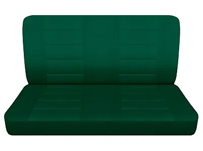 Truck Seat Covers Fits 1967 Ford F100 Front Bench  NO Headrest  Emerald Green • $69.99