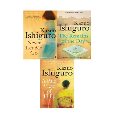 Kazuo Ishiguro 3 Books Collection Set Never Let Me GoRemains Of The Day PB NEW • $38.62