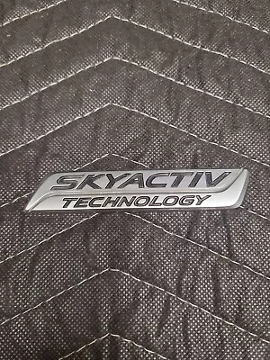 Oem 14-18 Mazda 3 Skyactiv Technology Emblem Rear Trunk Genuine Bhn1-51771  • $10