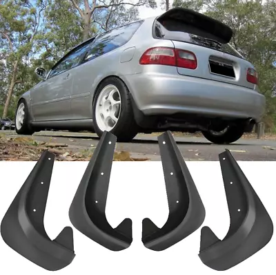 Front Rear Molded Mudflap Splash Guard Mudguard For Honda Civic EG EH EJ 92-99 • $27.09