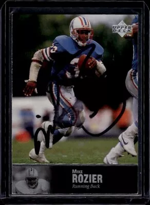 1997 Upper Deck Legends #36 Autographed Mike Rozier Trading Card • $3.99