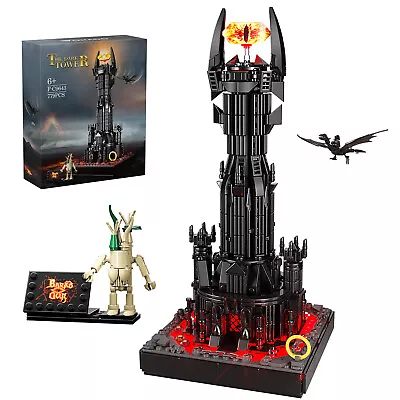 779 PCS MOC Lord Of Rings Magic Castle With LED Light Building Block Bricks Set • $94.89