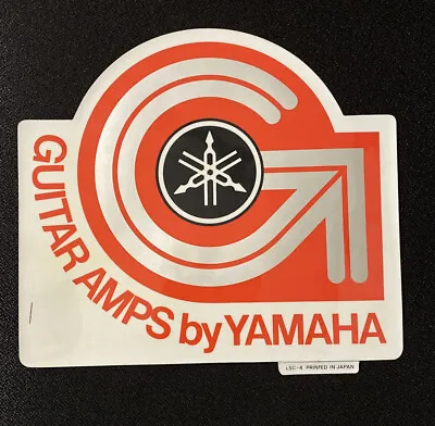 Yamaha Guitar Amp Sticker 1970’s • $10