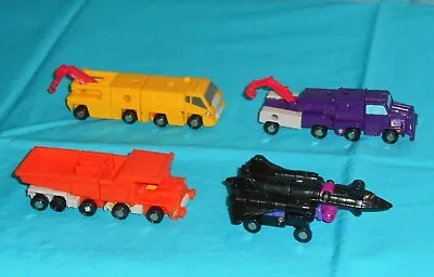 Original G1 Transformers Micromaster CONSTRUCTOR SQUAD Incomplete +Fireshot Vanq • $69.88