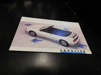 Chevrolet Cavalier Z24 Convertible Original General Motors GM Postcard • $5.49