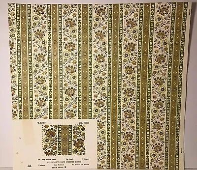 Vintage Wallpaper Sample Documentary Collection By York Lynn YD4097 • $7.95