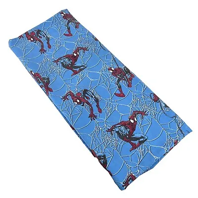 Ultimate SPIDERMAN Full Size Bed FLAT Top SHEET 2005 Single Collector Or Crafter • $9.99