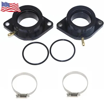 For Yamaha V Star 1100 XVS1100 Carburetor Intake Manifold Boots 5EL-13586-00-00 • $13.27