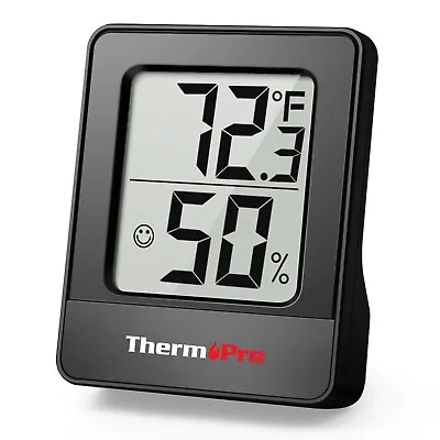 $8.99 • Buy ThermoPro Mini LCD Digital Indoor Hygrometer Thermometer Humidity Monitor Meter