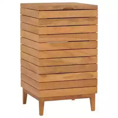 40x40x70 Cm Wooden Laundry Basket Bathroom Rack Slatted Storage Hamper Decor • $183.63