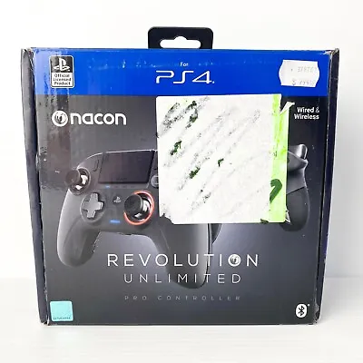 Nacon Revolution Unlimited Pro Controller + Dongle - PS4 / PC - Tested & Working • $59.88