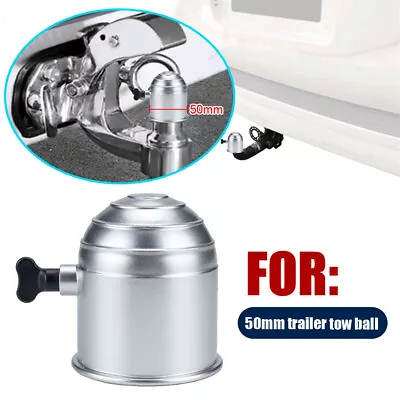 1PC 50mm Tow Bar Ball Cover Cap Car Towing Hitch Truck Trailer Towball Protect • $7.22