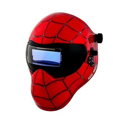 Save Phace Auto Darkening Welding Helmet Spiderman Gen Y - Ear To Ear Vision ... • $155.99