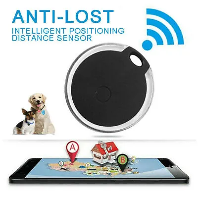 Car GPS Tracker Anti-Lost Vehicle Bike Mini Tracking Device Key Finder Round UK • £5.05
