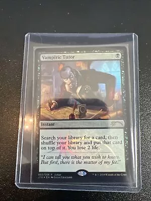 Vampiric Tutor (J18) - Foil Promo Judge Gift Cards NM MTG • $124.99