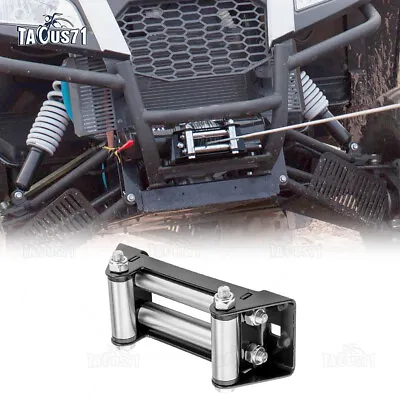 For Heavy ATV Winch Roller Fairlead Cable Lead Guide Bolt Pattern 4-7/8  3500 LB • $19.99