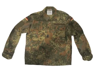 £12.50 • Buy Genuine German Army Bundeswehr Flecktarn Camo Combat Field Shirt  Grade 1