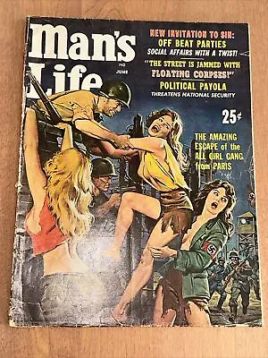 Man’s Life Magazine Collectible June 1960 • $25