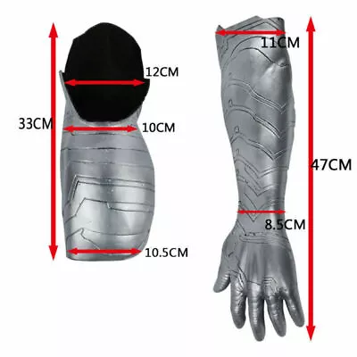 Cosplay Captain America 3 Civil War Winter Soldier Bucky Barnes Armor Arm Prop • $51.70