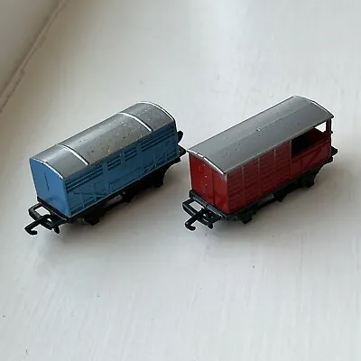 LONE STAR TREBLE-O-LECTRIC No84 BR Brake Van & Cattle Truck • £9.99