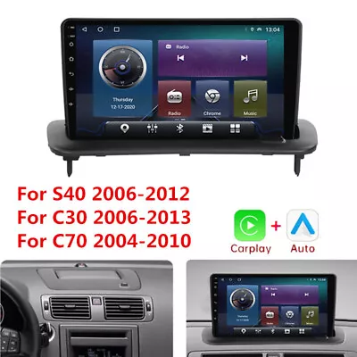 Car Multimedia Radio 9'' Android For VOLVO C30 S40 C70 2006-2012 GPS Navi Stereo • $166.40