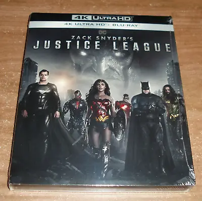 League Of Justice (Justice League) Zack Snyder 4K UHD + Bd 4 Discs New • $113.63