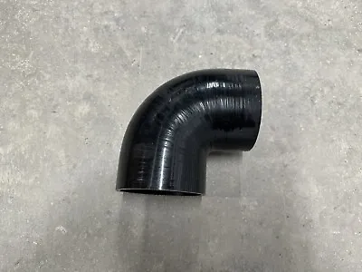 3.25  4-ply 90 Degree Intake/intercooler Piping Silicone Coupler Hose Black • $12.90