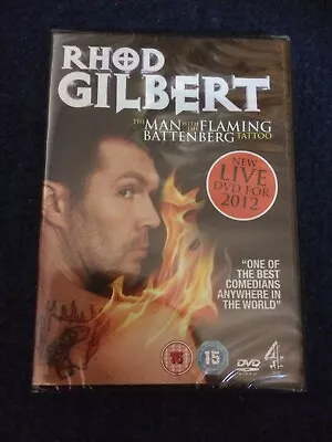 £0.99 • Buy Rhod Gilbert The Man With The Flaming Battenberg Tattoo Dvd Brand New 
