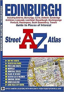 Edinburgh Street Atlas (A-Z Street Maps & Atlase... | Book | Condition Very Good • £2.84