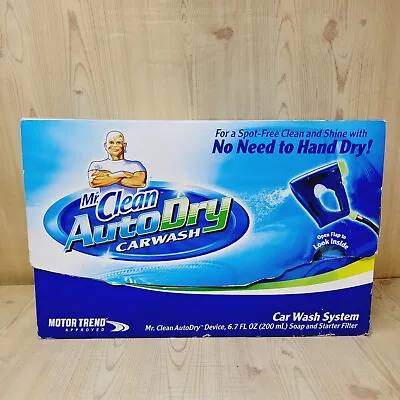 Mr. Clean AutoDry Car Wash System Starter Kit Brand New With Soap And Filter • $29.97