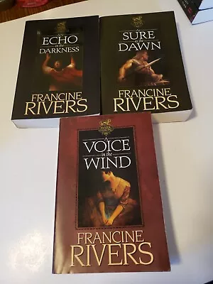 Francine Rivers Mark Of The Lion 3-book Series Paperback Book Lot • $16