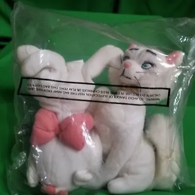 Disney Aristocats Marie & Duchess Bean Bag Toys • $10