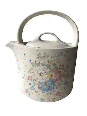 MIDWINTER STYLE Floral Teapot/Coffee Pot Vintage Retro 1980s Slimline • £16